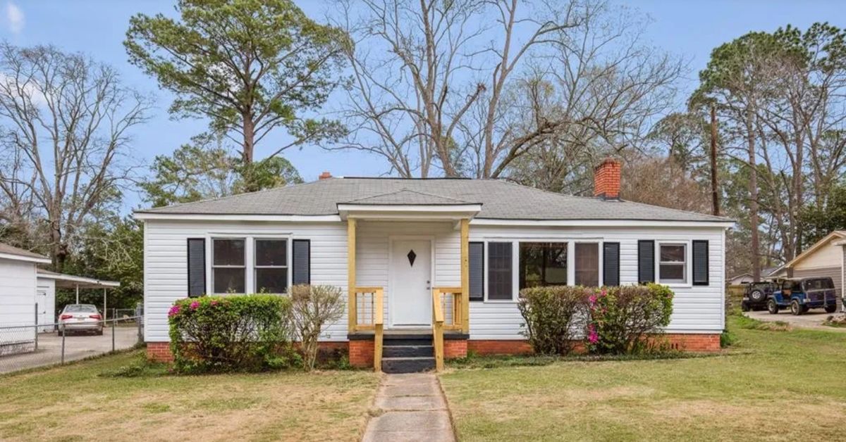 Front exterior after remodel