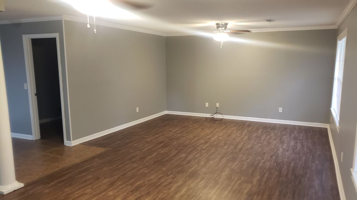 Living room after remodel
